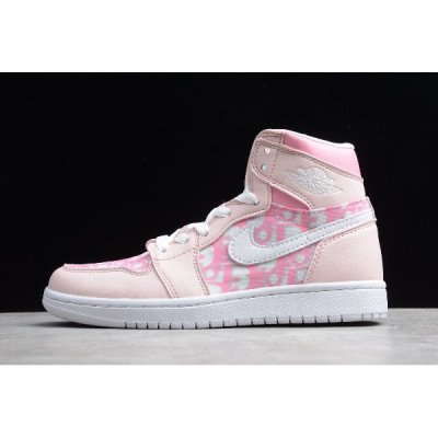 Nike Bayan Air Jordan 1 High Deadly Pembe Basketbol Ayakkabısı Türkiye - TEM2FZC8